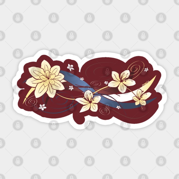 Sampaguita Sticker by Nostalgink